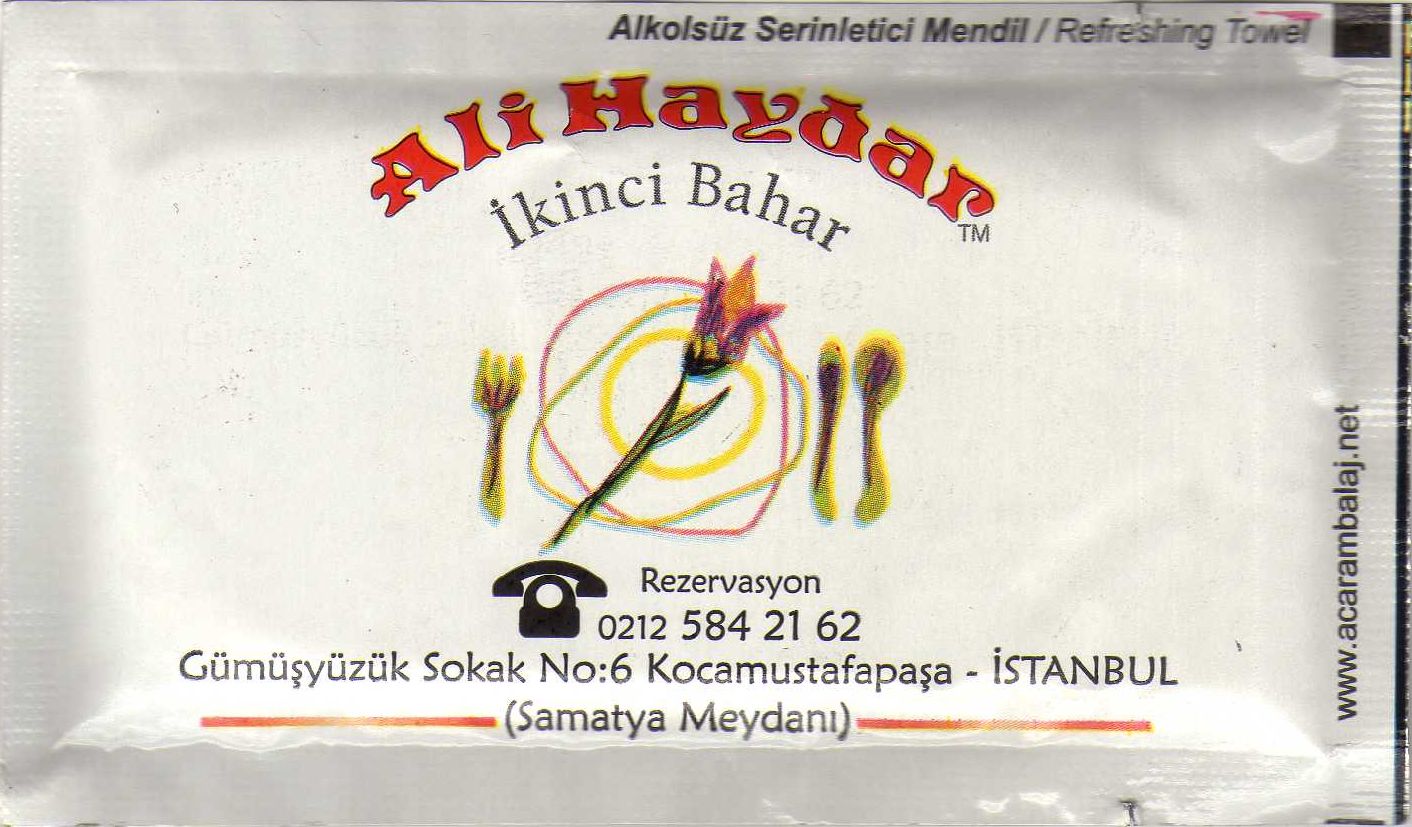 0429 Ali Haydar - Samatya